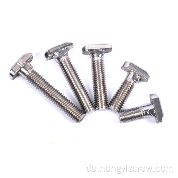 Edelstahl Quadrat T-Bolt Hammer Head Bolts Kanada